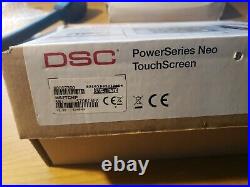 DSC 7 Hardwired Touch Screen Alarm Keypad HS2TCHP PowerSeries NEO White