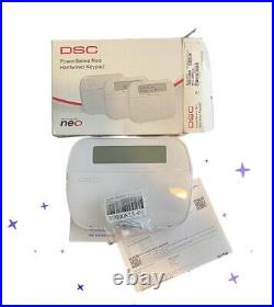 DSC PowerSeries Wireless Keypad HS2LCD New Open Box