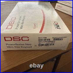 DSC Wireless Full Message LCD PowerG Neo 2-Way Wire-Free Keypad HS2LCDWF9 ENG N