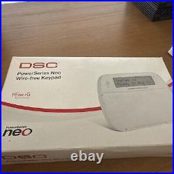 DSC Wireless Full Message LCD PowerG Neo 2-Way Wire-Free Keypad HS2LCDWF9 ENG N