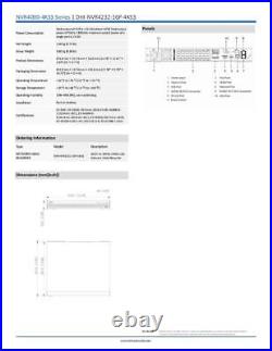 Dahua 32CH NVR4232-16P-4KS3 160Mbps 2HDD 1U 16POE Network Video Recorder