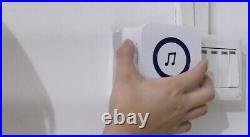 Door Chime, Wireless Door Sensor Sanjie Door Entry (2 Sensors +2 Receivers)