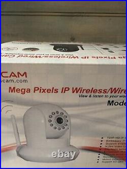 Foscam FI9821W HD 1280x720p Wireless Pan/Tilt IP Camera Black