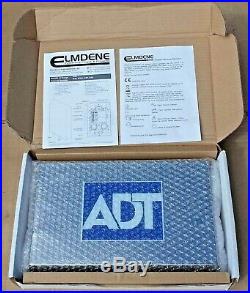 Genuine ADT Polished Stainless Steel LIVE Alarm Flashing Siren Bell Box