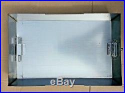 Genuine ADT Polished Stainless Steel LIVE Alarm Flashing Siren Bell Box