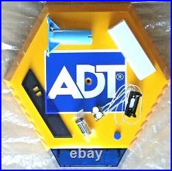Genuine ADT Twin LED Flashing Decoy Dummy Alarm Box Cover + Bracket REF DCF3