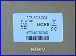 Genuine ADT Twin LED Flashing Decoy Dummy Alarm Box Cover + Bracket REF DCF6