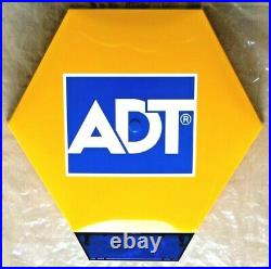 Genuine ADT Twin LED Flashing Decoy Dummy Alarm Box Cover + Bracket REF DCF8