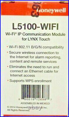 Honeywell L5100-WIFI IP COMMUNICATION MODULE FOR LYNX TOUCH (NIB)