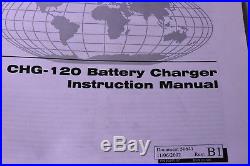 Honeywell Notifier Battery Charger CHG-120 Fire Alarm CHG120 ADT-CHG-120