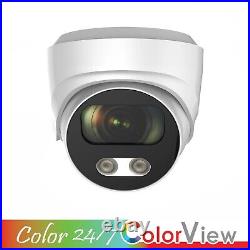 Indoor / outdoor Surveillance Camera 4K/8MP ColorView 2.8mm Lens