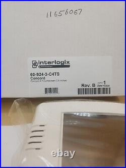 Interlogix 60-924-3-C4TS Concord 4 Touchscreen 3.5 White New Open Box