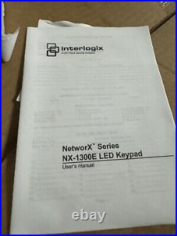 Interlogix GE Security Caddx for NetworX Series NX-1316E LED Alarm Keypad NEW