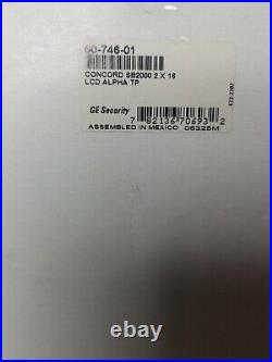 Interlogix GE Security Concord 60-746-01 SuperBus Alpha Touchpad Keypad