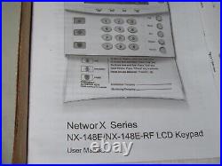 Interlogix NetworX NX-148E-RF LCD Keypad with Wireless Receiver