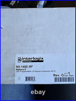 Interlogix NetworX NX-148E-RF LCD Keypad with Wireless Receiver Boxed NX148E NEW