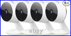 LaView F1 Security Camera 4 PACK 1080P (LV-PWF-1-4PK) White