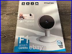 LaView Security Cameras 4pcs, Home Camera Indoor 1080P, Wi-Fi White