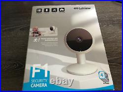 LaView Security Cameras 4pcs, Home Camera Indoor 1080P, Wi-Fi White