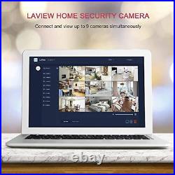 Laview Security Cameras 4Pcs, Home Security Camera Indoor 1080P, Wi-Fi Camera