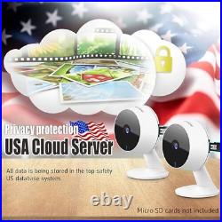 Laview Security Cameras 4Pcs, Home Security Camera Indoor 1080P, Wi-Fi Camera