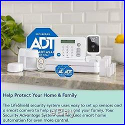 LifeShield, an ADT Company 13-Piece Easy, DIY Smart Home Security System Opt