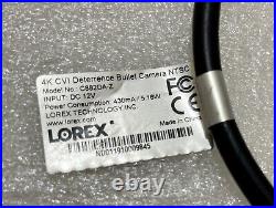 Lorex C882DA-Z 4K CVI Deterrence Bullet Security Camera Set Of 4 NO RESERVE
