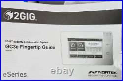 NEW 2GIG GC3E-345 7 Touch Screen Security and Control Panel White
