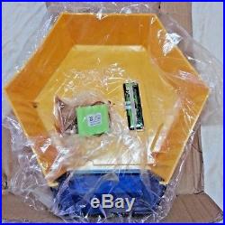 NEW ADT Solar LED Flashing Alarm Bell Box Decoy Dummy Kit. + Bracket And Battery