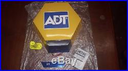 NEW ADT Solar LED Flashing Alarm Bell Box Dummy Kit. + Bracket And Battery BB1