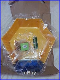 NEW Adt Alarm Bell Box Dummy Kit. Solar Led Flash Panel, Bracket And Battery BB2