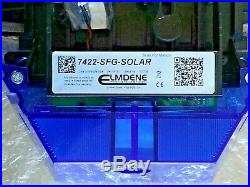 NEW STYLE ADT Solar LED Flashing Alarm Bell Box Decoy Dummy Kit + Battery
