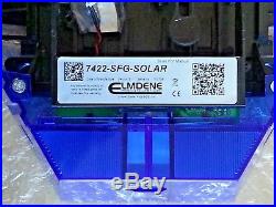 NEW STYLE ADT Solar LED Flashing Alarm Bell Box Decoy Dummy Kit + Battery Ref B