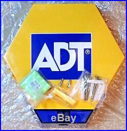 NEW STYLE ADT Solar LED Flashing Alarm Bell Box Decoy Dummy Kit + Battery (S1)