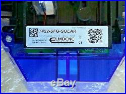 NEW STYLE ADT TWIN LED Flashing Solar Decoy Bell Box Dummy Kit + Battery