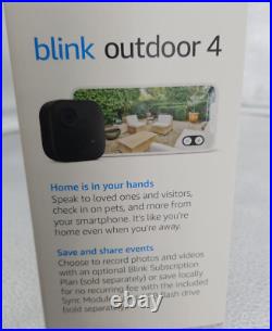 New Blink Outdoor 4 5-Camera Wireless 1080p Security System Upto 2 year Battery