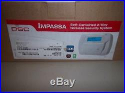 New-DSC IMPASSA KIT457-ADT- Self Contained 2-Way Wireless Kit System LCD In Box
