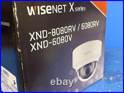 New Genuine Original Xnd-6080rv Wisenet X Series Dome Security Camera Network