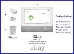 Qolsys IQ4 Hub wireless and WIFI Complete Home Security System ADT & Brinks