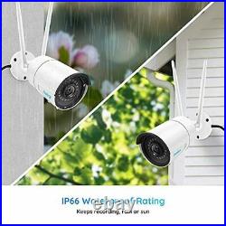 Reolink 4MP Wireless Security Camera Outdoor, 2.4/5Ghz Dual-Band WiFi Home IP Ca