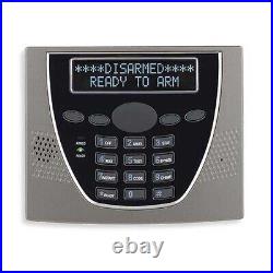 Resideo 6460SC Premium Custom Alpha Keypad for VISTA Systems, Silver & Black
