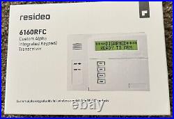 Resideo Deluxe Custom Alpha Keypad with Integrated Receiver for VISTA 6160RFC