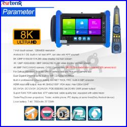 Rsrteng 7 4K CCTV Tester HD CVI TVI AHD HDMI IP Camera Tester IPC-7600CADH Plus Rsrteng 7 4K CCTV Tester HD CVI TVI AHD HDMI IP Camera Tester IPC-7600CADH Plus