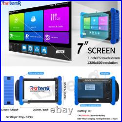 Rsrteng 7 4K CCTV Tester HD CVI TVI AHD HDMI IP Camera Tester IPC-7600CADH Plus Rsrteng 7 4K CCTV Tester HD CVI TVI AHD HDMI IP Camera Tester IPC-7600CADH Plus