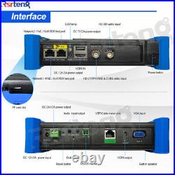 Rsrteng 7 8K IP Camera Tester CVI TVI SDI AHD Cable Tracer IPC-7600CADHS Plus