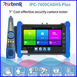 Rsrteng 7 8K IP Camera Tester TVI SDI CVI AHD Cable Tracer IPC-7600CADHS Plus Rsrteng 7 8K IP Camera Tester TVI SDI CVI AHD Cable Tracer IPC-7600CADHS Plus