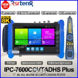 Rsrteng 8K 7 IP Camera Tester 4K CCTV Test AHD CVI TVI SDI VGA HDMI TDR OPM VLS Rsrteng 8K 7 IP Camera Tester 4K CCTV Test AHD CVI TVI SDI VGA HDMI TDR OPM VLS