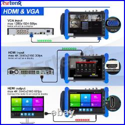 Rsrteng 8K 7 IP Camera Tester 4K CCTV Test AHD CVI TVI SDI VGA HDMI TDR OPM VLS Rsrteng 8K 7 IP Camera Tester 4K CCTV Test AHD CVI TVI SDI VGA HDMI TDR OPM VLS
