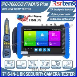 Rsrteng 8K CCTV Tester IP Camera Monitor 4K AHD CVI TVI SDI VGA HDMI TDR OPM VLS Rsrteng 8K CCTV Tester IP Camera Monitor 4K AHD CVI TVI SDI VGA HDMI TDR OPM VLS