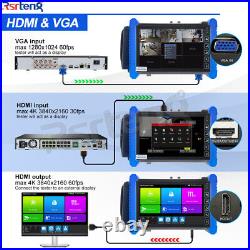 Rsrteng 8K Security Camera Monitor IPC-7600ADHS Plus CVI TVI SDI AHD HDMI VGA